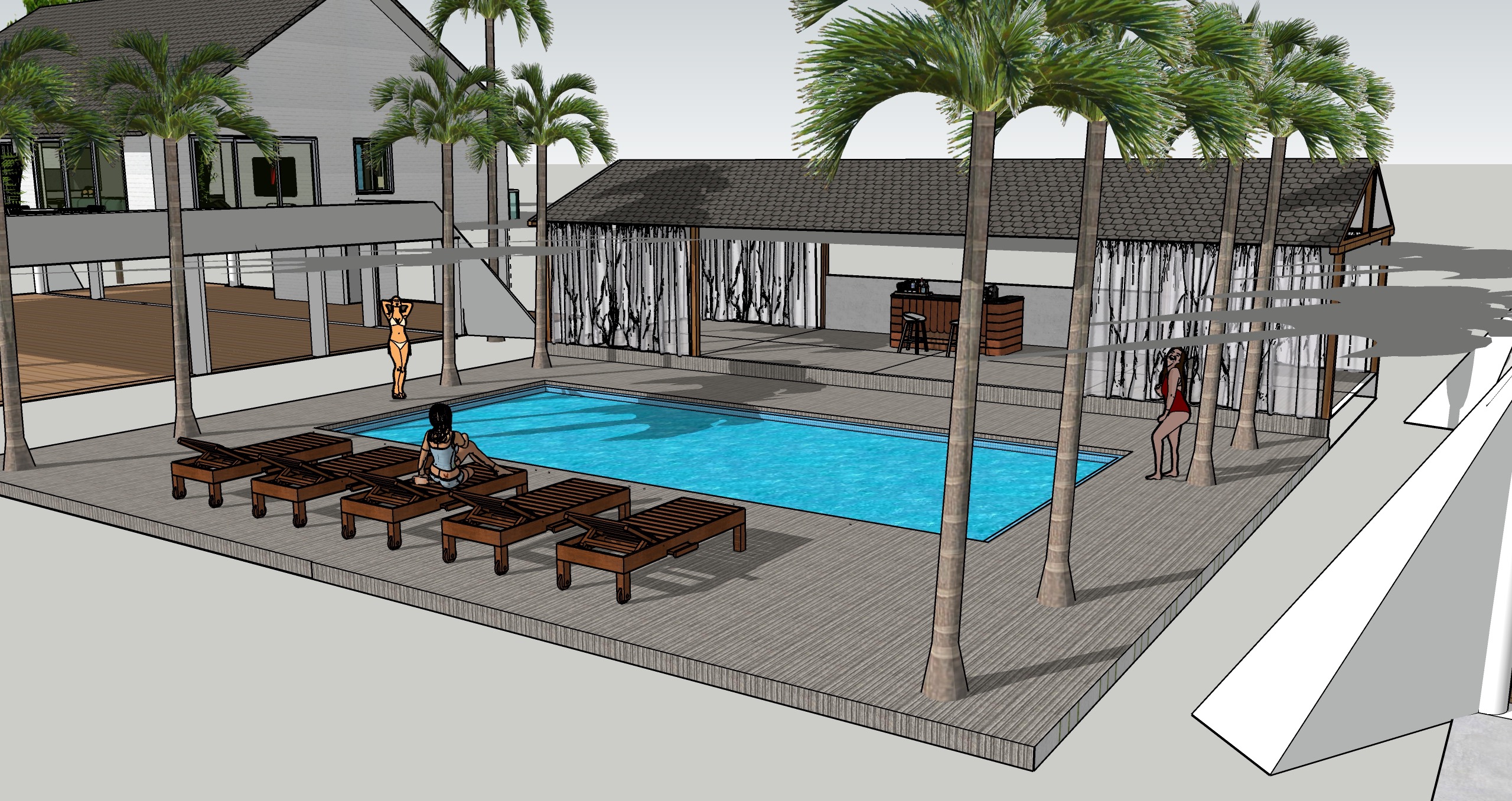 Stilt Twin Villa Pool View